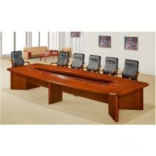 Antique Solid Wood Veneered MDF Durable Table for Meeting Room